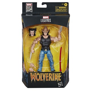 Marvel Legends 80th Anniversary Cowboy Logan Action Figure สินค้าลิขสิทธิ์แท้รุ่นฉลอง 80 ปี วูฟเวอร์รีนคาวบอย สูง 6 นิ้ว