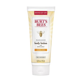 Burts Bees ผลิตภัณฑ์ดูแลผิวกาย Radiance Body Lotion with Royal Jelly ขนาด 6 ออนซ์ ผลิตภัณฑ์บำรุงผิวกาย ผลิตภัณฑ์ดูแลผิว