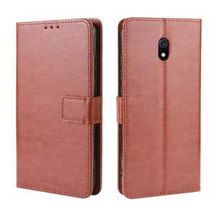 เคสโทรศัพท์หนังฝาพับพร้อมช่องใส่บัตรสําหรับ Xiaomi Redmi 8a Redmi 8a Redmi8A