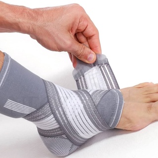 Jingba ankle support ผ้าสวมซัพพอร์ตข้อเท้าลดปวดกล้ามเนื้อ ผ้าสวมข้อเท้า ปลอกผ้าสวมหัวเข่า ช่วยรัดหัวเข่า พยุงเข่า📍