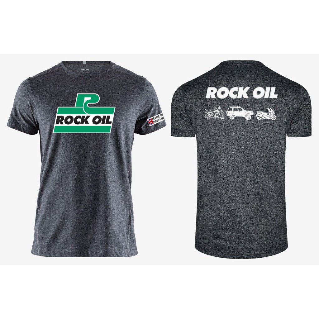 Rock Oil T Shirt Premium Cotton (GILDAN) Ride Wear