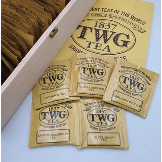 พร้อมส่ง ชา TWG TEA BAG 2.5g 1837 BLACK EARL GREY ENGLISH BREAKFAST SILVER MOON VANILLA BOURBON