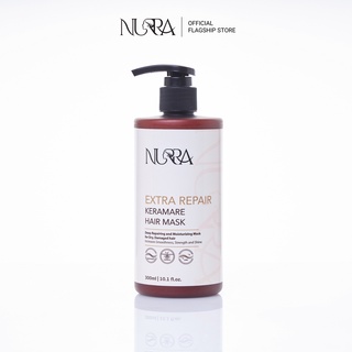 NURRA Extra Repair Keramare Hair Mask 300ml มาส์กบำรุงผมเสีย…