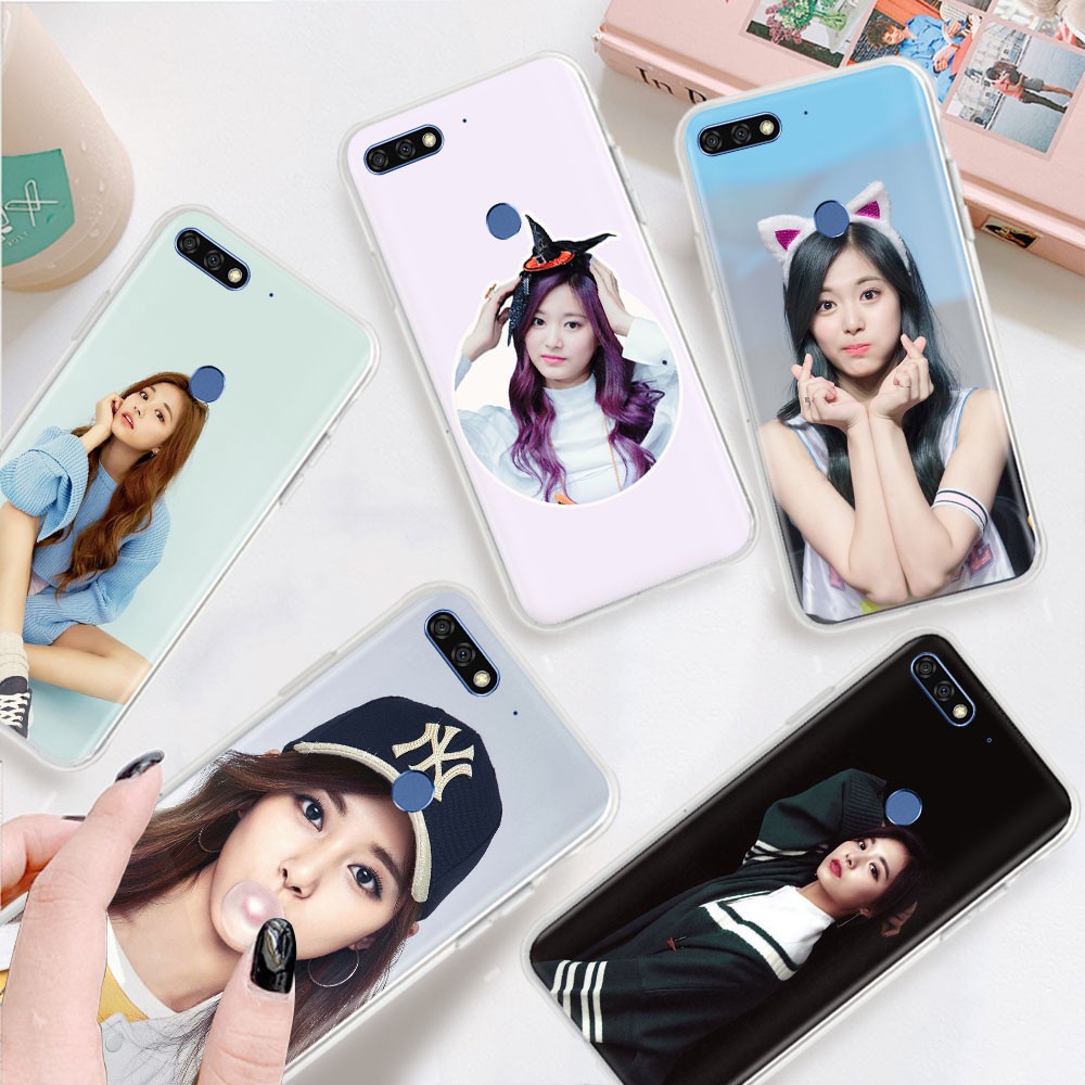 เคสใสสําหรับ Huawei Y5 Y6 Prime Y5P Y6P Pro TB139 Tzuyu Cover