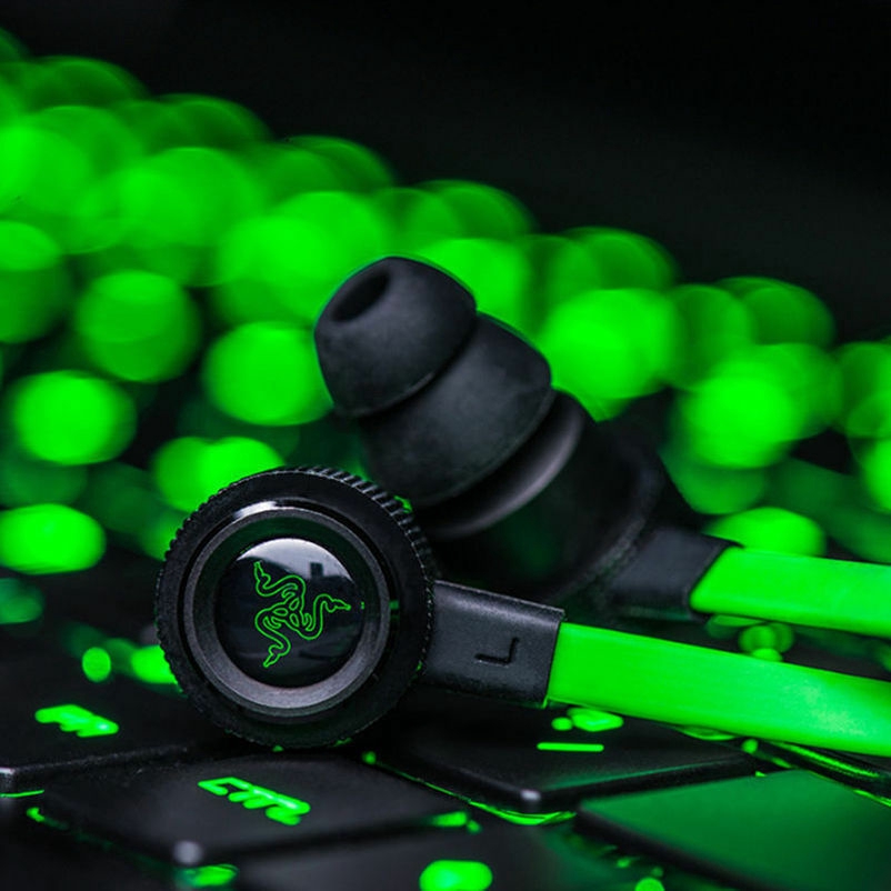Razer Hammerhead Pro V2 Earphone 3.5mm Wired In Ear Gaming Headset With Mic (หูฟังเกมมิ่ง พร้อมกล่อง)