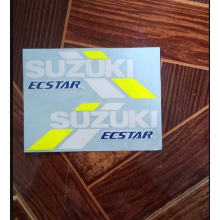 สติ๊กเกอร์ Suzuki ecstar สติ๊กเกอร์ซูซูกิ