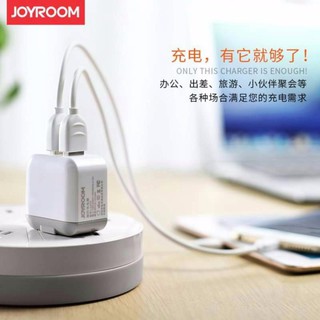 Joyroom Adapter USB2port 2.1A หัวชาร์จ L-L215