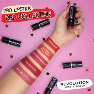 (ลดล้างสต็อก)🇦🇺เมคอัพสัญชาติอังกฤษ Make Up Revolution Freedom Makeup London Pro Lipstick