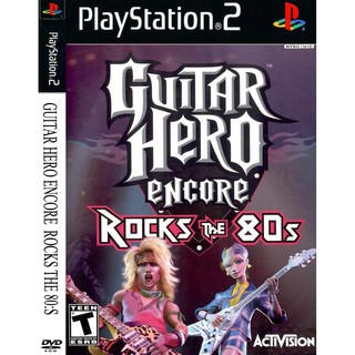 แผ่นเกมส์ Guitar Hero Encore Rocks the 80s Playstation2 คุณภาพสูง ราคาถูก