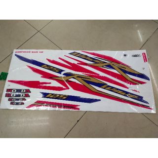 สติกเกอร์แต่ง W125R ลายธงชาติ