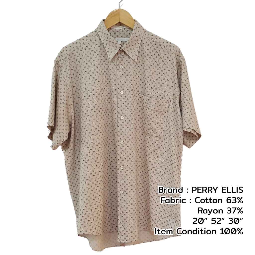 เสื้อฮาวาย PERRY ELLIS รอบอก52