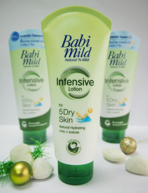 babi mild intensive lotion for 5 dry skin