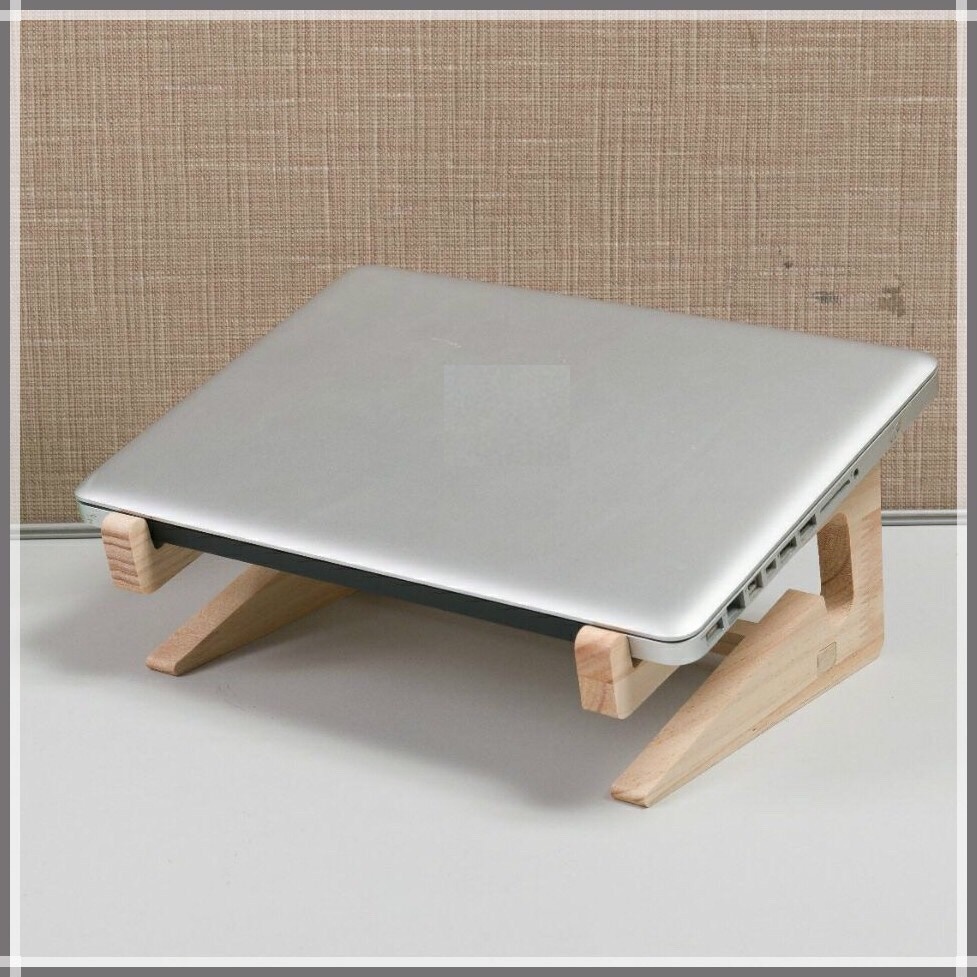solid wood Laptop stand Computer stand monitor stand