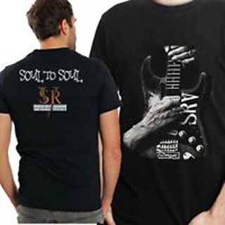 เสื้อยืดครอปเสื้อยืด พิมพ์ลาย SRV Stevie Ray Vaughan 2 ด้าน สําหรับผู้ชาย และผู้หญิงS-5XL