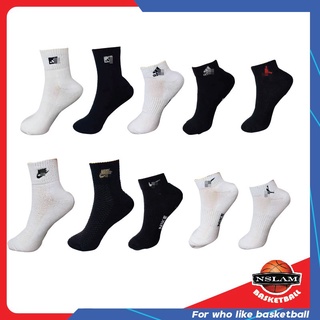 ถุงเท้าบาสเกตบอล ข้อสั้น คัตข้อ (หนาพิเศษ) ✅พร้อมส่งไทย เร็วสุดใน2วัน✅ Basketball Socks