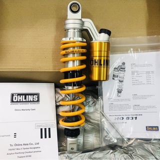 โช๊คหลัง ohlins HO 831 For Honda Click 150i 2018-22 FuriiShop