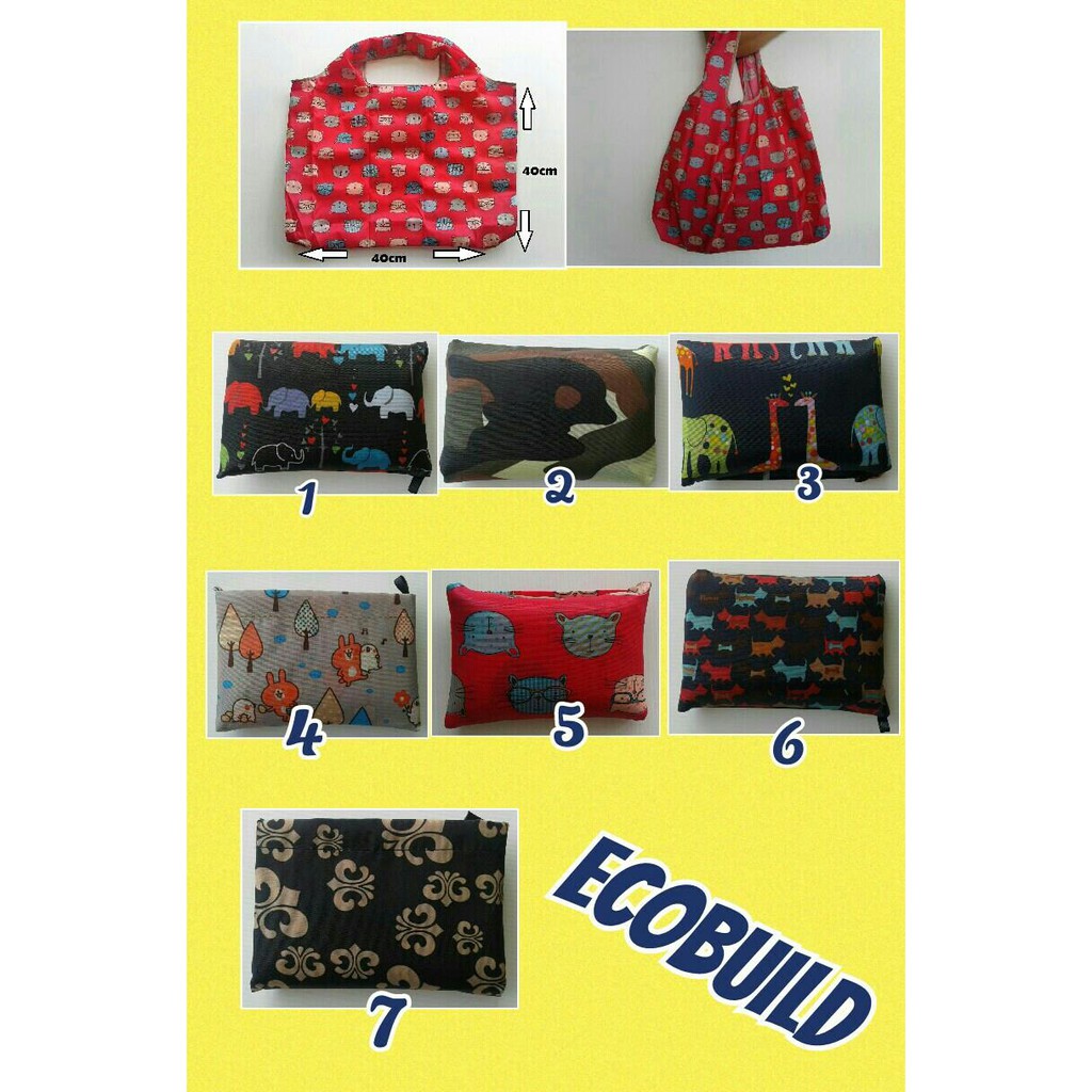FOLDABLE TATE BAG 40X40CM