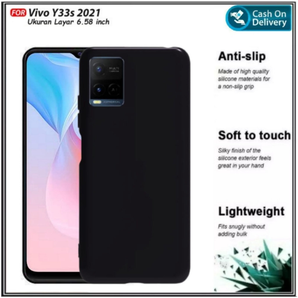 Mondi Store Case Vivo Y51/ Y51A / Y53S / Y21 / Y21S / Y33S Soft Case Premium Casing Slim Hp Cover