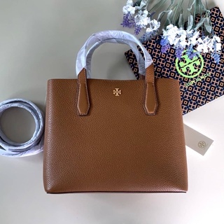 ✨ผ่อน0%แท้100%✨ กระเป๋าสะพาย Tory Burch 85985 Blake Small Tote หนังวัวแท้ หนังนิ่มทั้งใบ