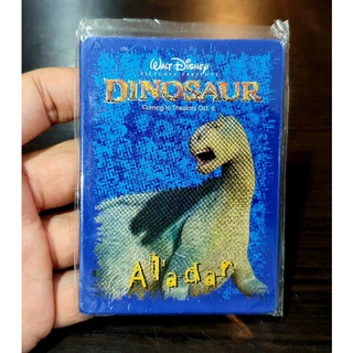 การ์ดเหล็กDisney Dinosaur งานเก่า 20กว่าปีแล้ว(จากTARO)สภาพใหม่สมบูรณ์ งานเก่าเก็บ