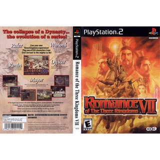 แผ่นเกมส์ PS2 Romance of the Three Kingdoms VII   คุณภาพ ส่งไว (CD)