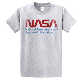 เสื้อยืด คอกลม แขนสั้น ลาย NASA vintage วินเทจ สไตล์ 0004