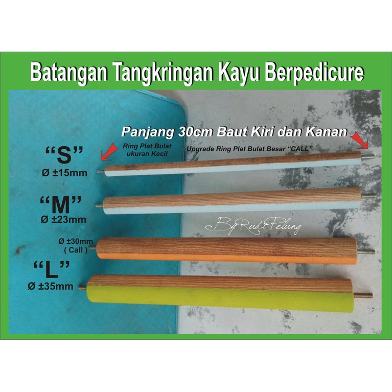 คอนทําเล็บเท้า SML 30 ซม. 2 สลักเกลียว falk cockatiel bet sc nuri