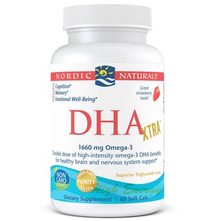 Nordic Naturals, DHA XTRA™, 1660 mg Omega-3, Soft Gels