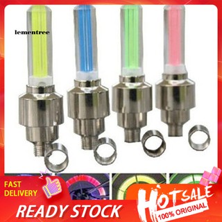 ★Qx★หลอดไฟ LED สําหรับล้อยางรถยนต์ รถจักรยาน 1 ชิ้น