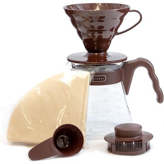 (ของแท้ JP) Hario V60 dripper 02 coffee server set ชุดดริปกาแฟ กาแฟดริฟ เซ็ทดริปกาแฟ ดริปเปอร์ drip set กาแฟดริป dripper