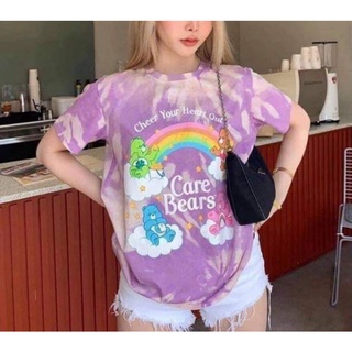 ❤พร้อมส่ง❤ Care Bears แคร์แบร์ เสื้อยืดผ้าเด้งลายสุดฮิต