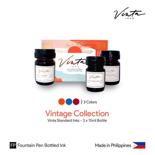 Vinta Capsule Collection "Vintage" Set of 3 x 15ml - หมึกวินต้า ชุดวินเทจ