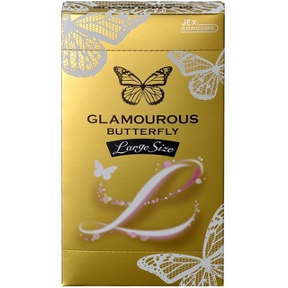 ถุงยางอนามัย Jex Glamourous Butterfly Large Size