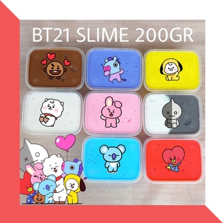 สไลม์เต้าหู้ Bt21|Bts สไลม์ Bt21 200gr