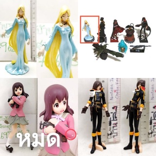 (แท้/มือ2) The Galaxy Railways Sentimental Graffiti Figure​ CAPTON Love Torutoru Vintage Furuta Captain Harlock