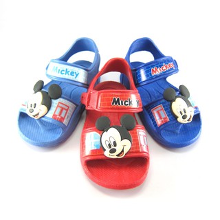 Kenta รองเท้าแตะสวมPVCรัดส้นลาย Mickey Mouse รุ่น BM51 ขนาด13-18