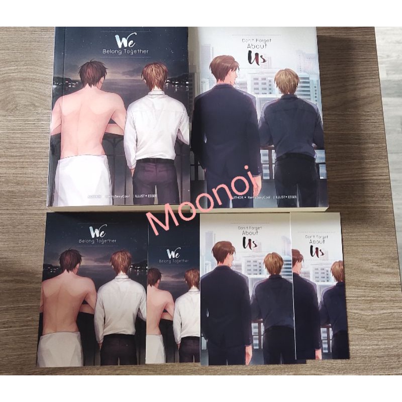 We belong together + Don't forget about us 2 เล่มจบ มือ2/นิยายวายมือสอง/นิยายวาย/นิยาย(Y)/Boy Love/B