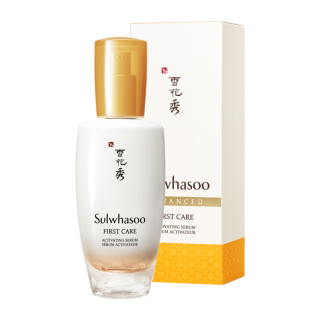 SULWHASOO First Care Activating Serum 90ml. โซลวาซู เซรั่มบำรุงผิว ให้ความชุ่มชื้นแก่ผิว ต่อต้านทุกสัญญาณแห่งวัย ยก