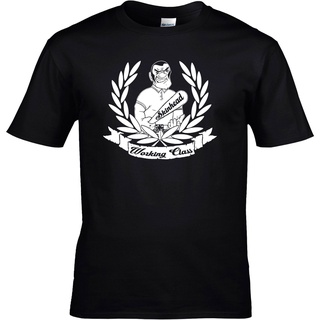 ใหม่ เสื้อยืดลําลอง แขนสั้น คอกลม พิมพ์ลาย Skinhead Oi Punk Skins Oi! ลานนาฬิกาS-5XL