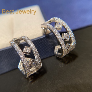 Best Jewelryต่างหูเพชรเกรดพรีเมี่ยม ประกายไฟเทียเท่าเพชรแท้ เครื่องประดับออกงาน เกรดสวย สร้อยเพชร รับ dropship