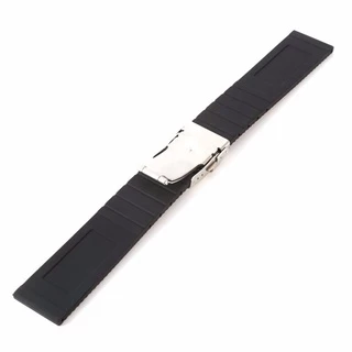 B&G สายนาฬิกา Silicone Strap เเบบนิ่ม สายยางซิลิโคน ลายตาข่าย มีขนาด 20 mm, 22 mm, 24 mm