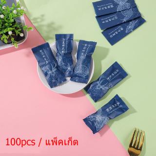 กระเป๋าลายขนมการ์ตูนถุงขนมปิดผนึก100pcs