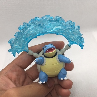 Blastoise Pokemon Desktop Figure Card Holder  - RE-MENT