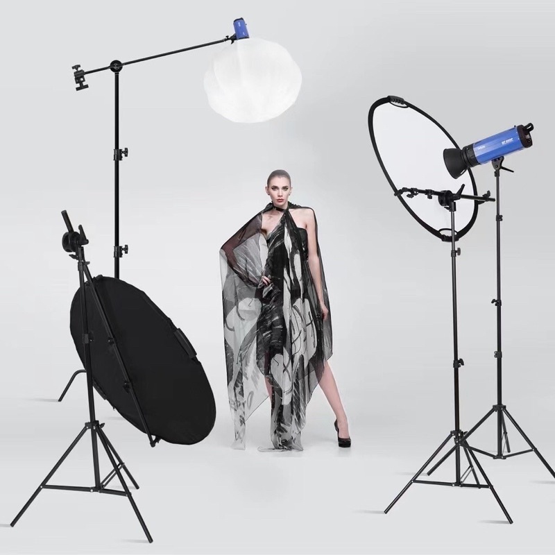แผ่นสะท้อนแสงการถ่ายภาพทรงกลมแบบพับได้ 5 in 1 รีเฟล็กซ์(Reflector) พร้อมซองใส่