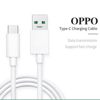 สายชาร์จซิงค์ข้อมูล 2A Type C USB-C 1 เมตร สําหรับ OPPO A5 A9 2020 A52 A92 A33 Reno 3 4 Find X X2 Pro