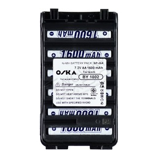 แบตเตอรี่วิทยุสื่อสาร ICOM IC-80FX (OSKA) 1,600mAh เทียบเท่า