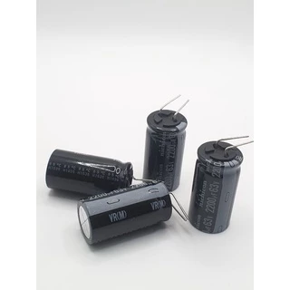 capacitor มีขั้ว 2200uf 6.3v 16v 25v 35v 50v 63v ตัวเก็บประจุคุณภาพดี