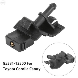 ที่ปัดน้ําฝนกระจกหัวฉีดน้ํา 85381-12300 สีดําสําหรับ Toyota Corolla Camry