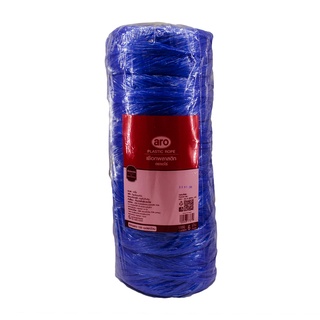 เอโร่ เชือกฟาง ขนาด 3 นิ้ว แพ็ค 6 ม้วน101356aro Plastic Rope Size 3" x 6 pcs Aero Straw Rope Size 3" Pack of 6 Rolls 101