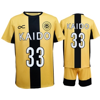 เสื้อยืดแขนสั้น พิมพ์ลายอนิเมะ Aoashi KAIDO Football Jersey Ashito Aoi เครื่องแต่งกายคอสเพลย์